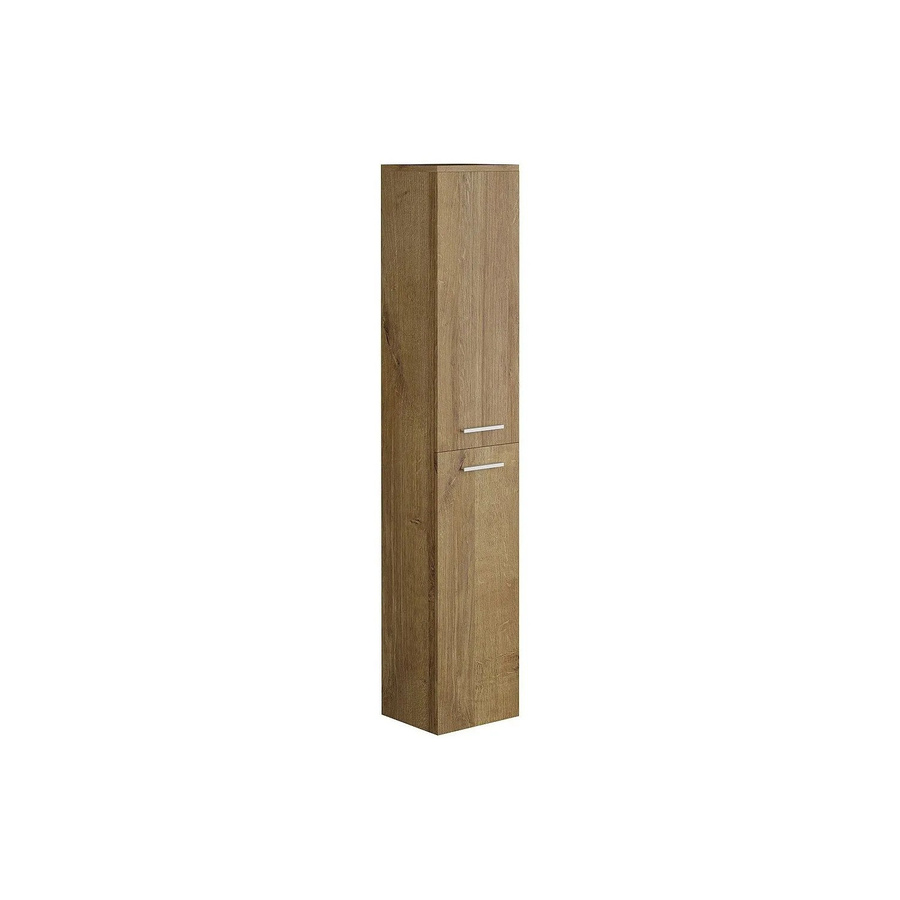 Badschrank Kayla von Vente-unique in Beige und Braun, Breite: 30 cm, Tiefe: 25 cm, Höhe: 160 cm - Bild 2