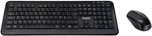 Targus AKM610FR Funk Tastatur und Maus-Set mit AZERTY-Layout in Schwarz - Bild 1