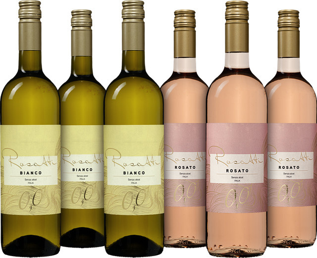 Rosatti 0.0% Wein 6 x 0,75 l - Bild 1