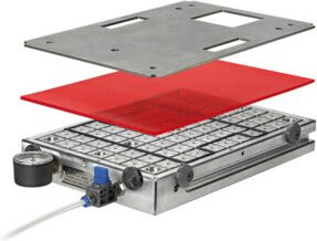 Verstellbarer Stirnlochschlüssel von AMF in Brünierton, B/T/H: 125 x 22 x 12 mm - Bild 1