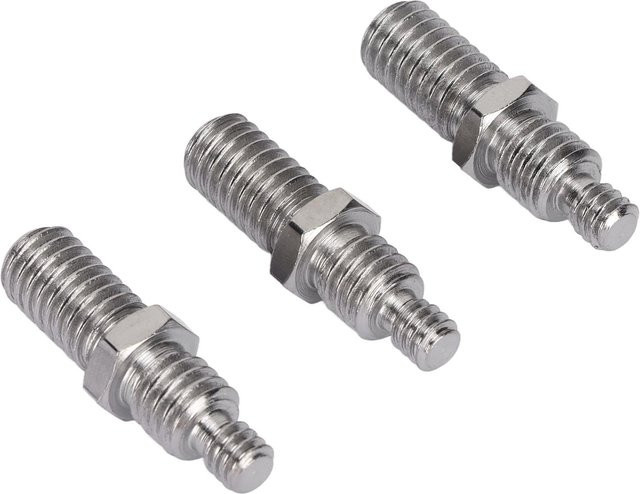 Andoer 3er-Set Konvertierungs-Stativschrauben 3/8 zu 1/4 Zoll aus rostfreiem Material in Grau - Bild 1