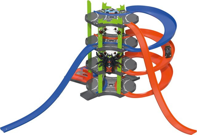 PLAYTIVE Racers Parkhaus Flucht vor der Spinne 15-teiliges Set - Bild 1