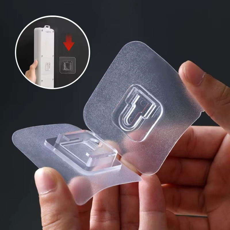 LISM Selbstklebende Wandhaken transparent für Küche und Schlafzimmer 1–50 Paar - Bild 2