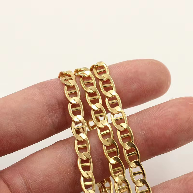 BTOO Be The Only One Ankerkette, 14K goldgefüllt, 5mm, Unisex - Bild 3