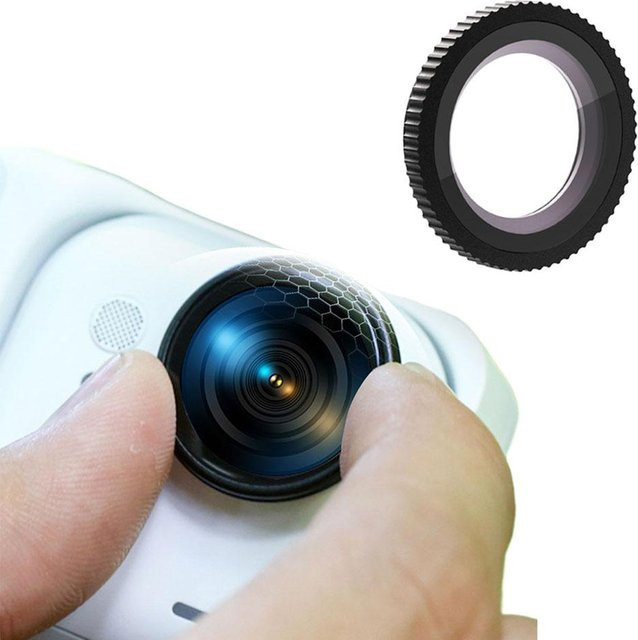 Insta360 GO Ultra Glaslinsenschutz, kratzfestes gehärtetes Glas in Transparent, Linsenschutz mit Schnellverschluss - Bild 1