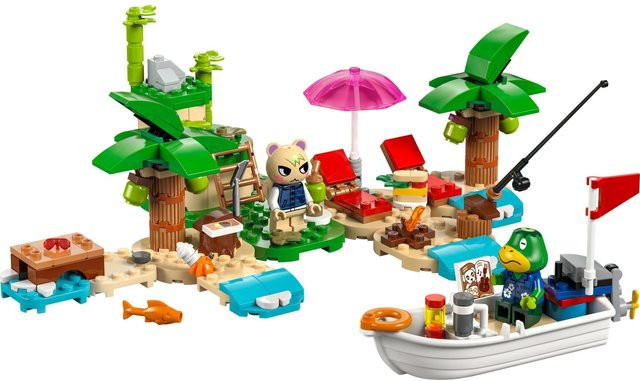 LEGO Animal Crossing Käptens Insel-Bootstour Set für Kinder ab 6 Jahren, Mehrfarbig - Bild 2