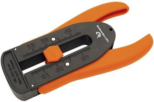 NetPeppers NP-FIBER31 Abisolierzange für 5 bis 45 mm in Orange - Bild 1