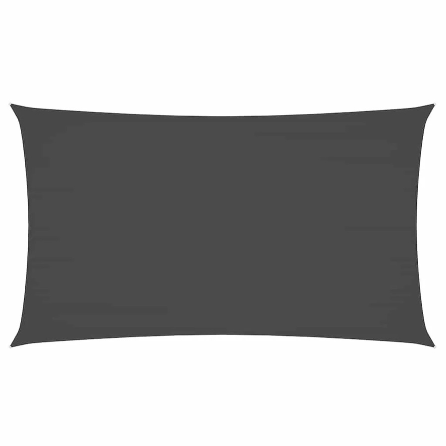 Furnicato Sonnensegel aus Oxford-Gewebe rechteckig in Anthrazit B: 4,50 m x T: 2,00 m - Bild 2