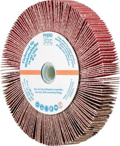 PFERD Lamellenschleifrad für Edelstahl Durchmesser: 125 mm, Breite: 125 mm, Tiefe: 12,5 mm, 2 Stück - Bild 1
