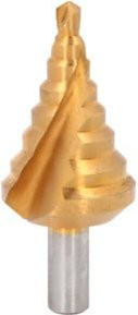 KS Tools HSS-TiN Stufenbohrer in Gold, Ø 6-32 mm, 8 Stufen - Bild 1
