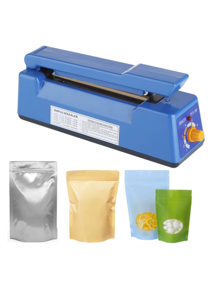 FLAREMORE Heißsiegelmaschine mit Vakuumfunktion für Lebensmittel in Blau - Bild 3