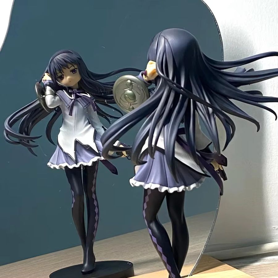 Bandai Akemi Homura Anime Figur aus Puella Magi Madoka Magica, Höhe: 18 cm, PVC Modell - Bild 4