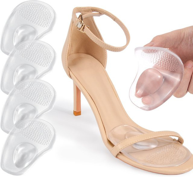 Silikon-Vorfußkissen, orthopädisches Schuhkissen, Damen - Bild 1