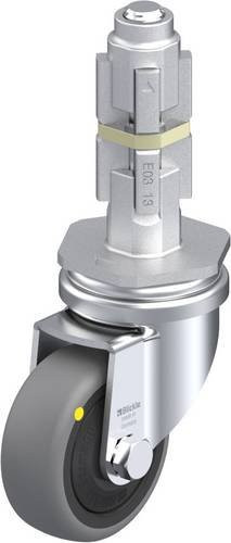 Blickle Lenkrolle LRA-TPA 50KF-ELS-E03 in Schwarz, Grau und Silber mit 50 mm Rad-Durchmesser und einer Tragfähigkeit von max. 30 kg - Bild 1
