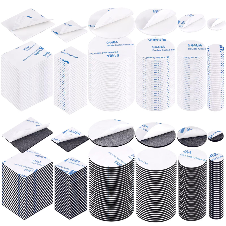 30 Stück Selbstklebende Doppelseitige EVA Schaum Pads in Weiß für Home Office und Wandmontage - Bild 2