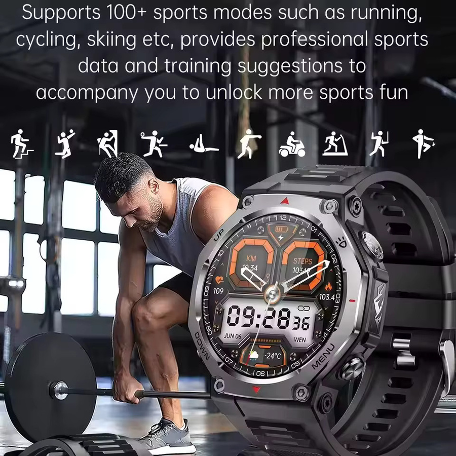 Ola Esporte Smartwatch, GPS, Silber, Silikon, 5 ATM, Unisex - Bild 4