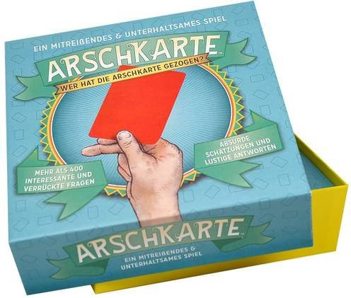 Kylskapspoesi Arschkarte - Wer hat die Arschkarte gezogen Party Spiel