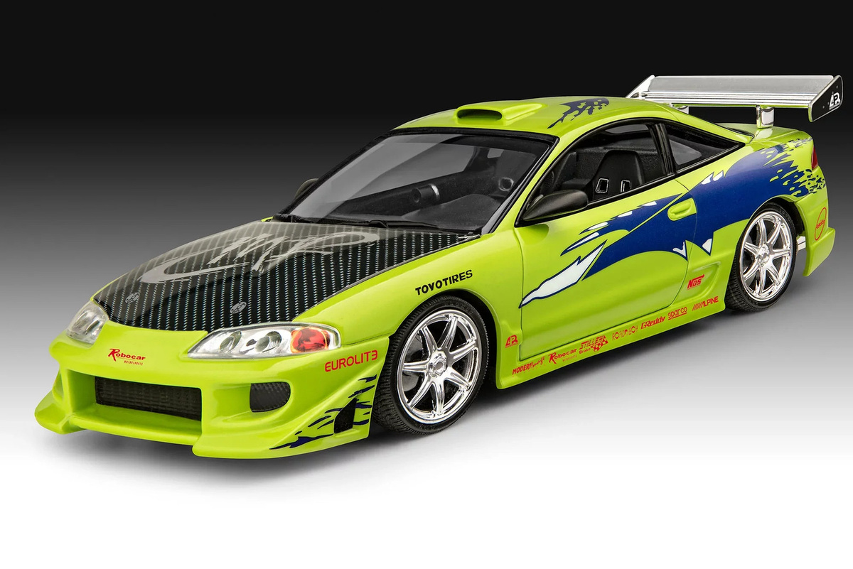 Revell Fast & Furious Brian's 1995 Mitsubishi Eclipse, Modellset, 1:25 - Bild 3