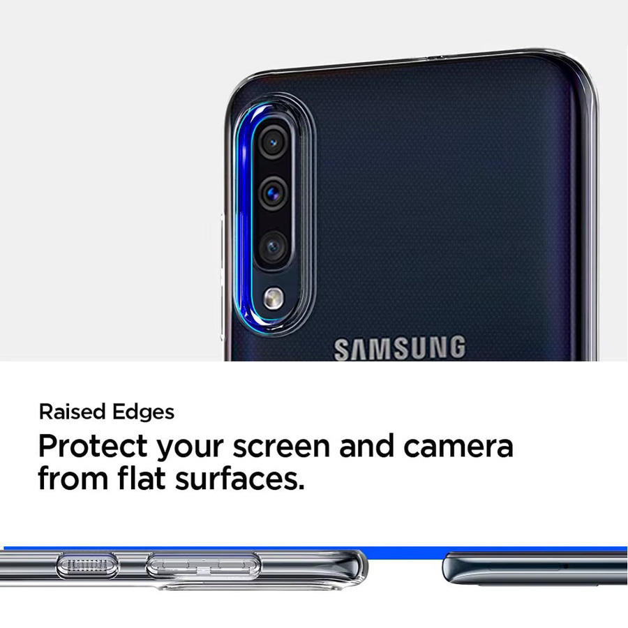Transparente Silikon Handyhülle für Samsung Galaxy A10, A10S, A20, A20S, A20E, A30, A40, A30S, A50, A50S, A70 Soft Back Cover - Bild 3