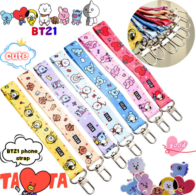 LINE FRIENDS Handy-Lanyard, BT21, Unisex - Bild 1