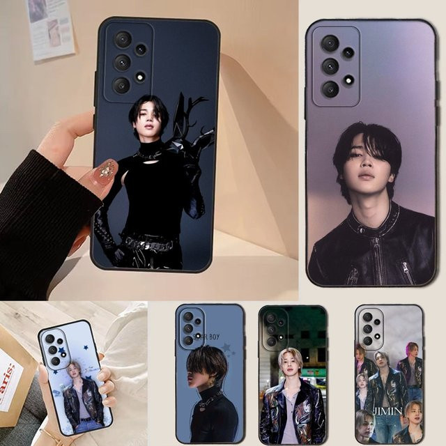 Sänger J-JIMINS-S Handyhülle für Samsung Galaxy A13, A21s, A22, A31, A32, A52, A53, A71, A80 in Schwarz - Bild 1