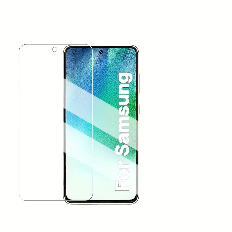 2er-Pack Full Cover Glas-Displayschutz für Samsung Galaxy S25 S24 Ultra FE A55 A54 A52 A36 A34 A26 A24 A16 A15 A06 A05 in Transparent - Bild 4