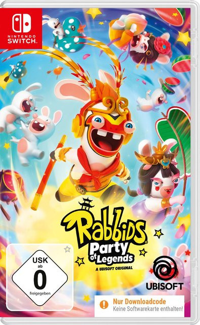 Rabbids Party of Legends Nintendo Switch Spiel für die ganze Familie - Bild 1