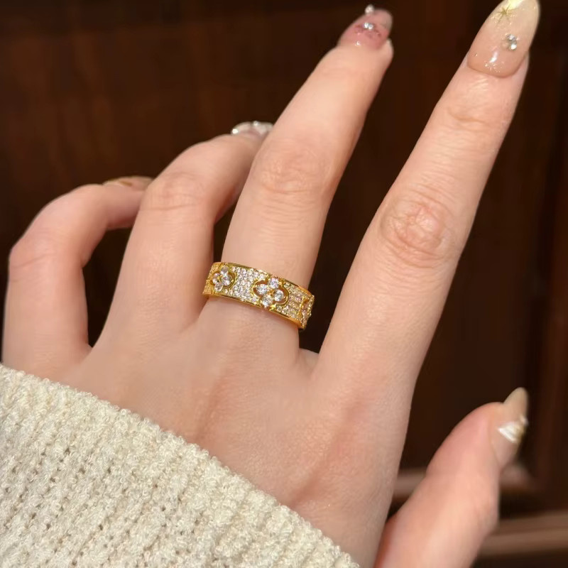 CherishKitten Ring Edelstahl, Kristall, Gold, Damen - Bild 4