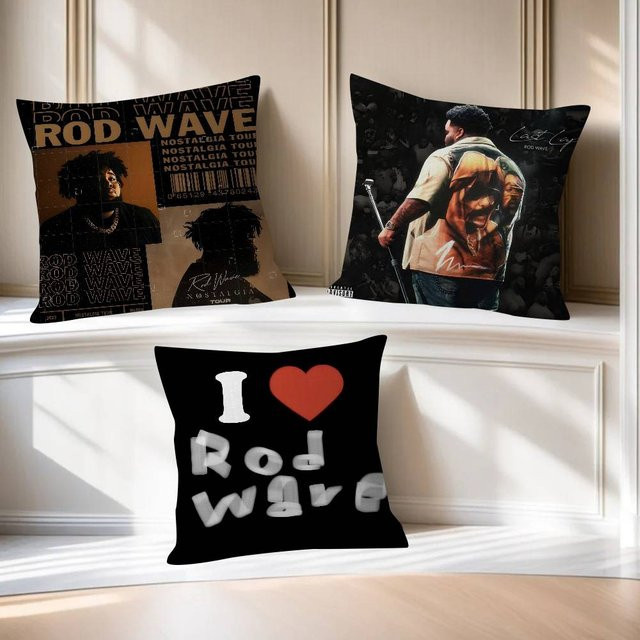 Beast Kingdom Rod Wave Kissenbezug Multicolour für Sofa und Auto - Bild 1