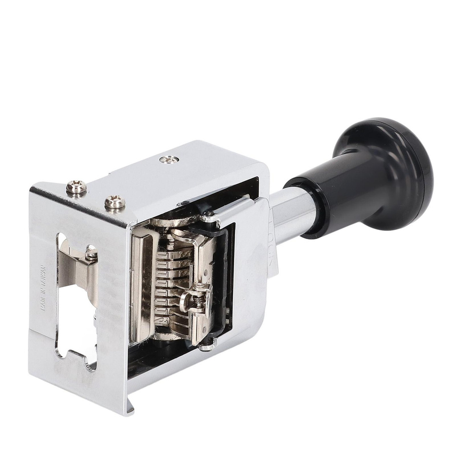 Shoemst Automatischer 8-stelliger Zahlenstempel mit Griffdesign für Bankwesen, Medizin und Buchhaltung - Bild 2