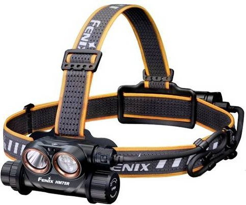 Fenix HM75R LED Stirnlampe akkubetrieben in Schwarz mit Dimmfunktion - Bild 1