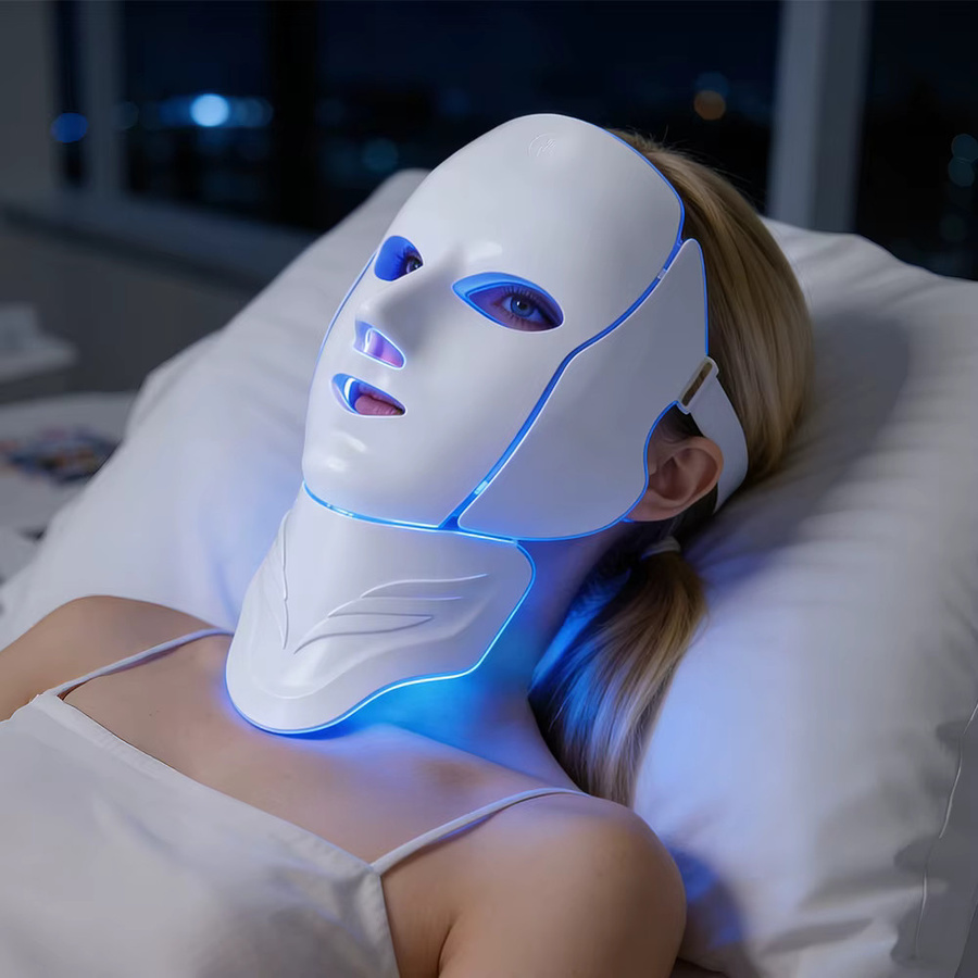 pyeeyan LED-Gesichts- und Halsmaske Lichttherapiegerät - Bild 5