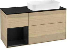 V&B Waschtischunterschrank Finion in Eiche Lackiert, Breite: 120 cm, Tiefe: 50,1 cm, Höhe: 50,1 cm - Bild 1