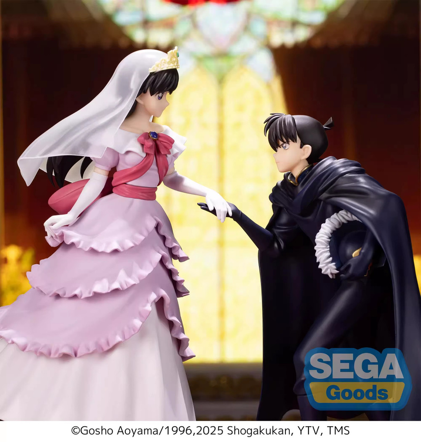 Sega Detective Conan Shinichi Kudo Ran Mouri, PVC-Gelenkfigur, Kunststoff, Bunt / Mehrfarbig - Bild 2
