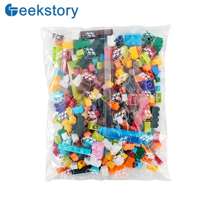 Stemedu Mini-Bricks Bausteine Set in Braun und Mehrfarbig, Kreatives DIY Spielzeug aus Kunststoff für Kinder - Bild 4