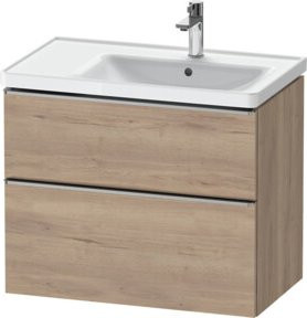 Duravit Waschtischunterschrank D-Neo in Beige, Wandhängend, B/T/H: 78,4 x 45,2 x 62,5 cm - Bild 1