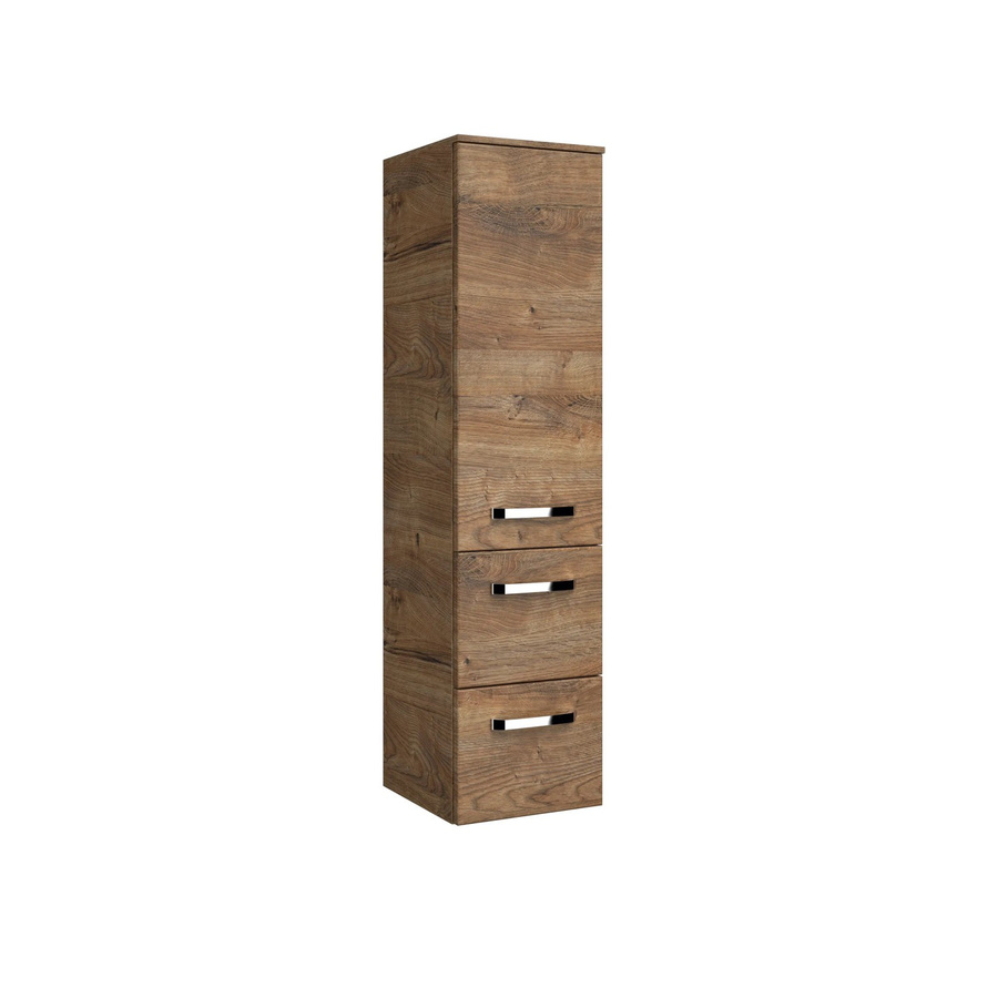 Pelipal Bad-Hochschrank Serie 4010 Eiche Ribbeck quer, Farbe Eiche matt, Breite: 30 cm, Höhe: 121 cm - Bild 2