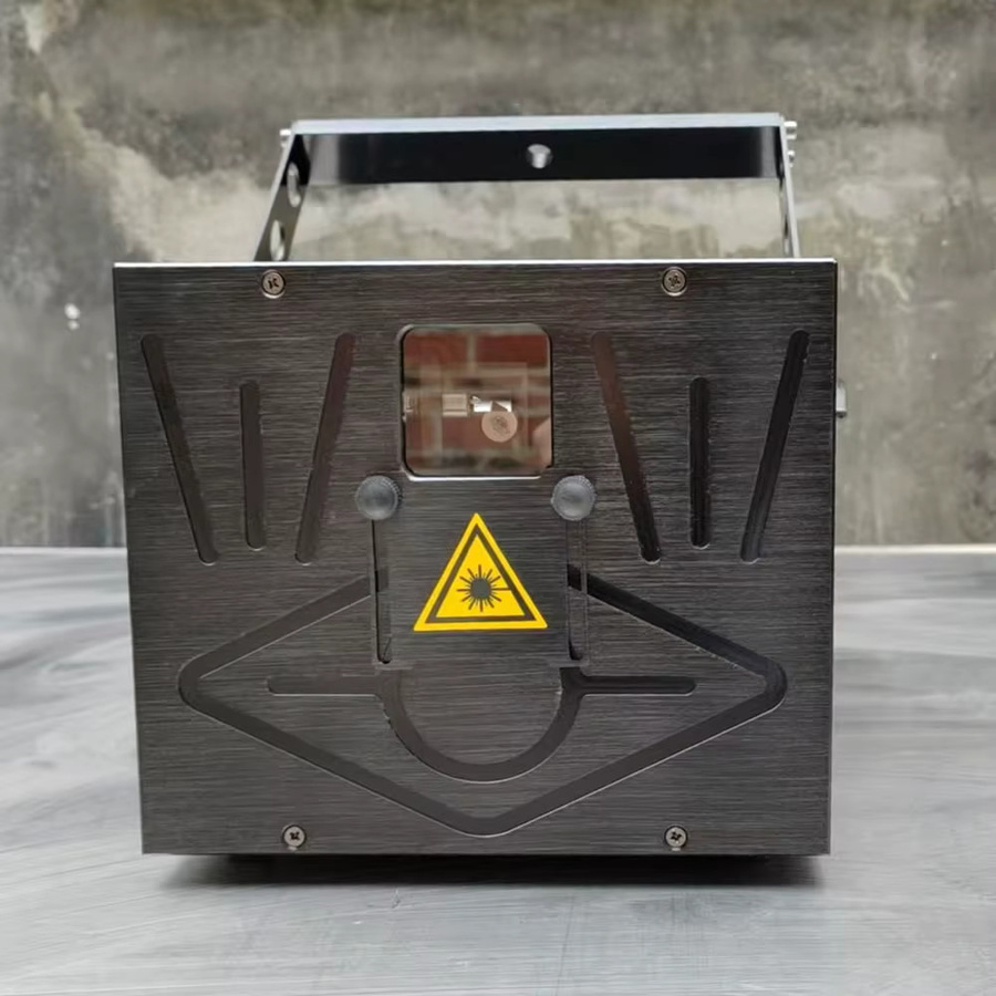 Butoy RGB Laser Show DJ Beleuchtung mit 3000 W LED und 4 Löchern für Smoke Bubble Maschine, Multicolor, Schwarz - Bild 2