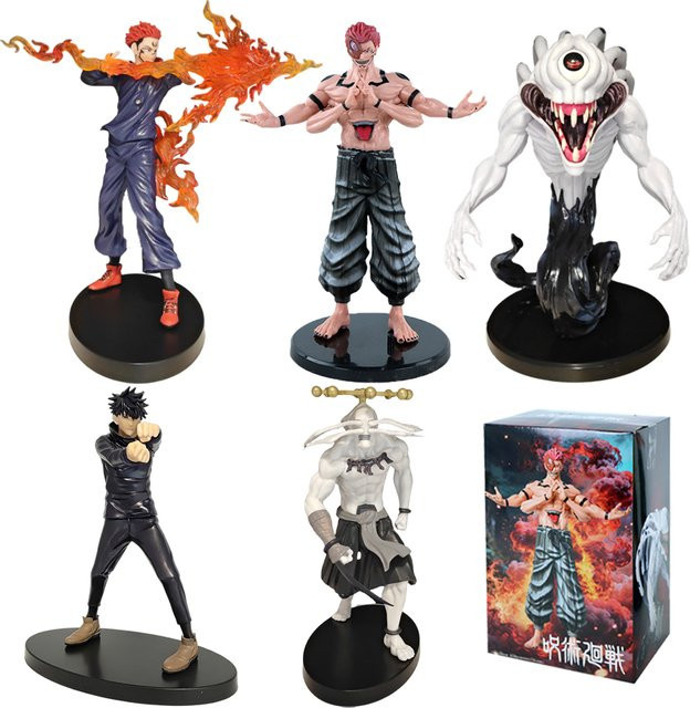 Bandai Jujutsu Kaisen Choso Actionfigur, 5-teiliges Set, Kunststoff - Bild 1
