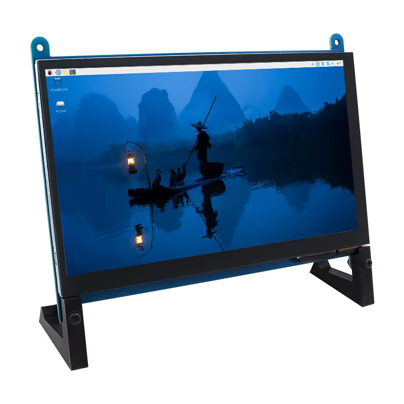 SHCHV 7-Zoll IPS Touchscreen Display mit kapazitivem HDMI-TFT-LCD in Blau für Raspberry Pi 4, Orange Pi und Windows PC/Laptop - Bild 4