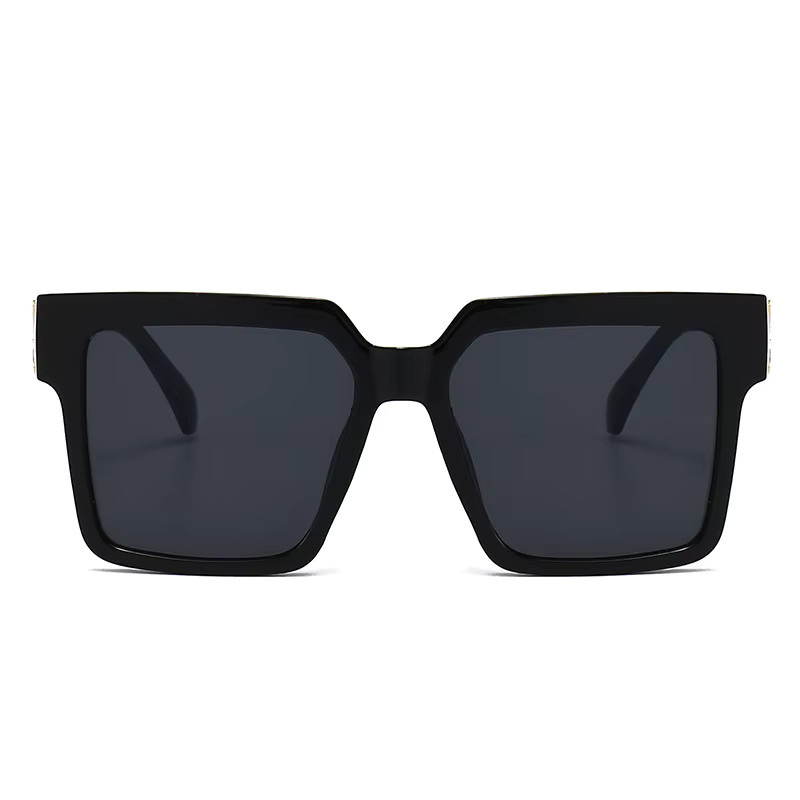 BOLGARENI Sonnenbrille, quadratisch, Vollrand, Kunststoff, schwarz, Unisex - Bild 4