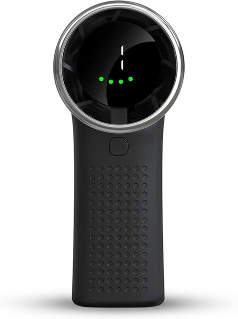 Tragbarer Mini Ventilator Techsuit A8, Schwarz, wiederaufladbar - Bild 1