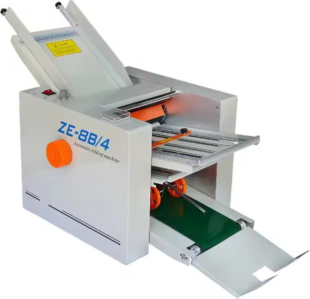 ZE-8B/4 Digitale A3 Desktop Papierfaltmaschine in Weiß für Grußkarten, Bücher und Broschüren mit Kernmotor - Bild 1