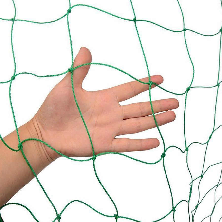 Choubo seven Kletternetz für den Garten aus Nylon als Pflanzengitter für Kletterpflanzen wie Luffa, Morning Glory und Gurkenreben, B: 5 m, H: 1,8 m - Bild 4