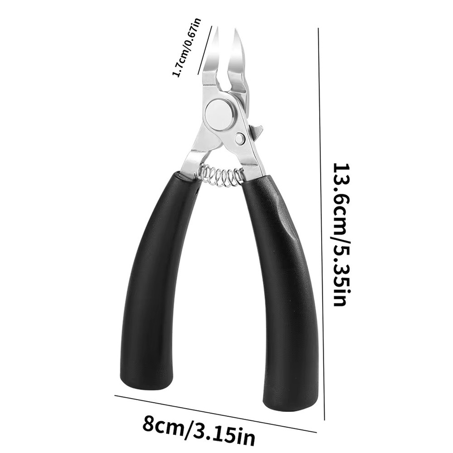Nagelzange für Pediküre, Rot, Unisex - Bild 5
