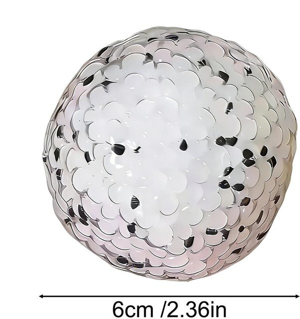 A Family Of Home Textiles Stressball Knetball Reiskugel, Knetspielzeug, weiß - Bild 1