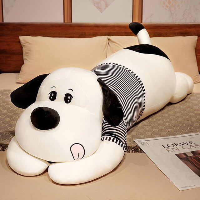 PUNIDAMAN Hund Plüschkissen Puppe Stofftier, 90cm - Bild 1