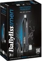 BaByliss Nasen-, Augenbraun- und Ohrhaartrimmer, Schwarz, Unisex - Bild 1