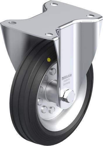 Blickle Bockrolle Rad-Durchmesser: 180mm Tragfähigkeit (max.): 170kg in Schwarz und Silber aus Stahl - Bild 1