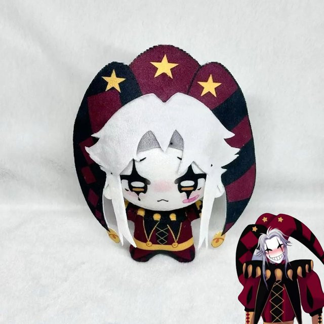 BOOCRE Spiel The Freak Circus Pierrot Cosplay Puppe, Plüschtier, Bunt / Mehrfarbig - Bild 1